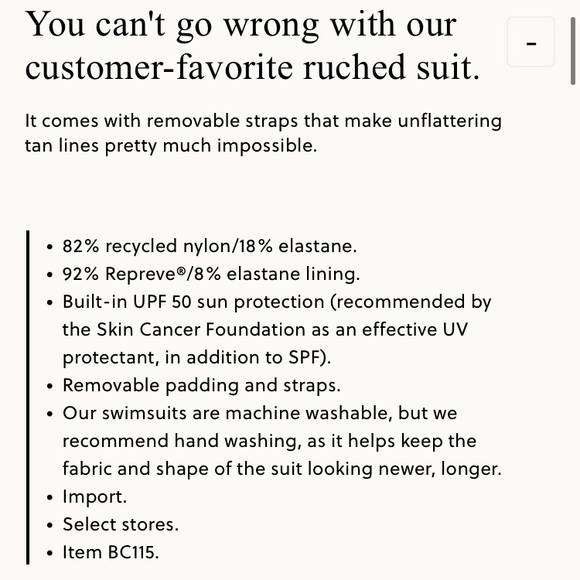 Jcrew ruched bandeau one piece swim suit - Picture 4 of 6